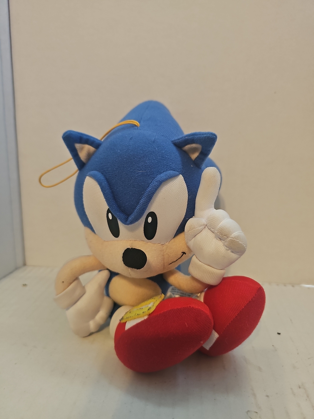 Great Eastern Ent Sega Sonic The Hedgehog Blue Stuffed Animal USED 11" tall